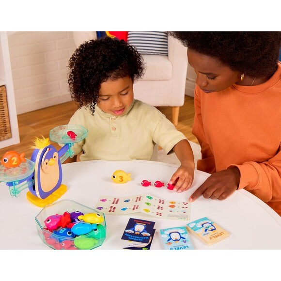 Battat Education–Penguin Math Balance Scale stem skil Educational toddler game - Picture 4 of 7